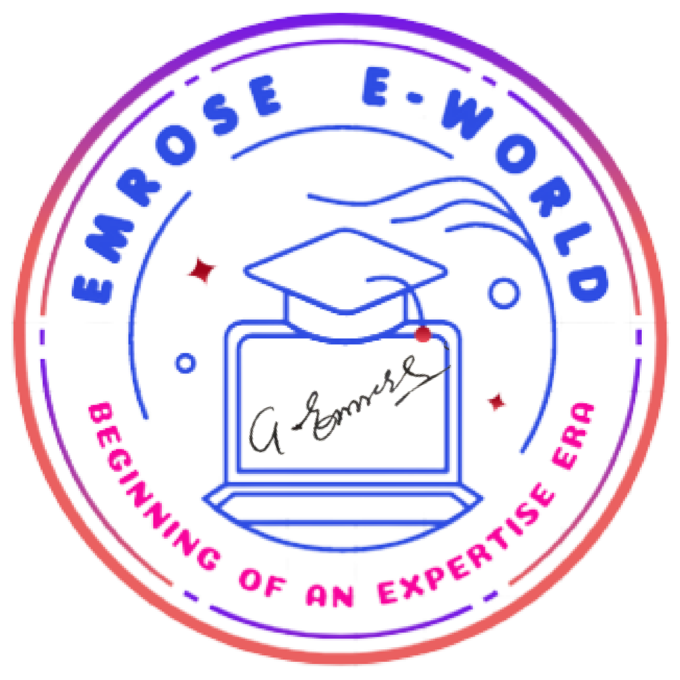 Emrose E-World Logo