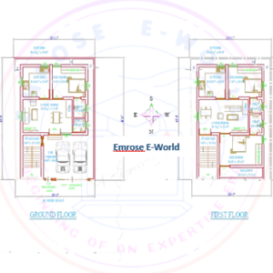 North Facing Residential Plan